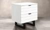 Picture of Rio White 2-Drawer Nightstand