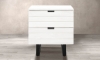 Picture of Rio White 2-Drawer Nightstand