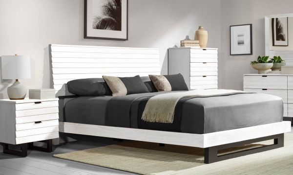 Picture of Rio White Platform Bed