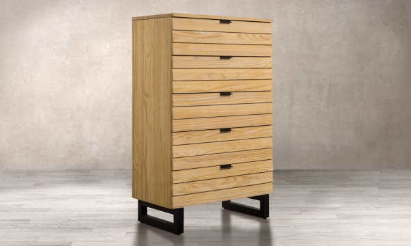 Picture of Rio Hickory 5-Drawer Chest