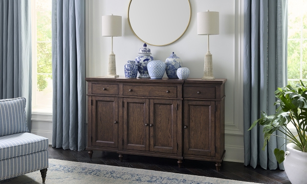 Picture of Cambridge Cherry 4-Door Sideboard