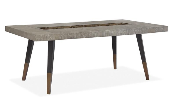 Picture of Kestra Two-Tone Extendable Rectangular Dining Table