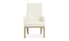 Picture of Regard Natural Upholstered Host Arm Chair