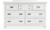 Picture of Shutter Lane White 7-Drawer Dresser
