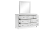 Picture of Shutter Lane White 7-Drawer Dresser