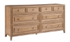 Picture of Sosta Sand 8-Drawer Dresser