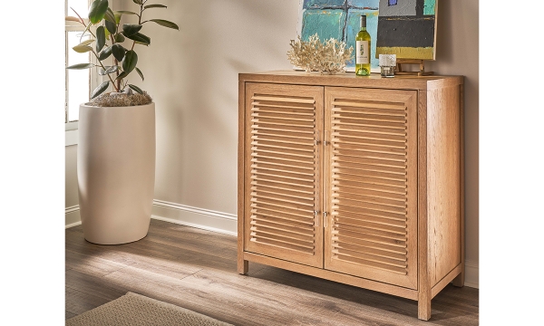 Picture of Sosta Sand 2-Door Bar Cabinet